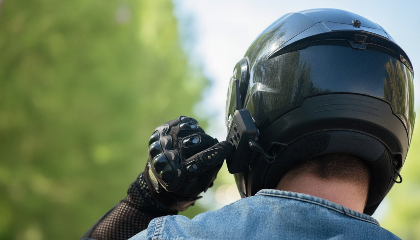 fone bluetooth para motociclistas